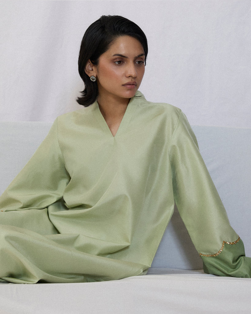 Lilly Green Kaftan
