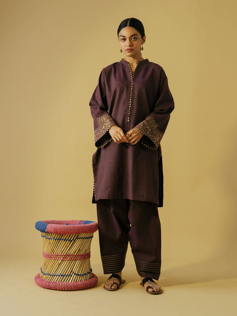 Block Print Kurta Shalwar