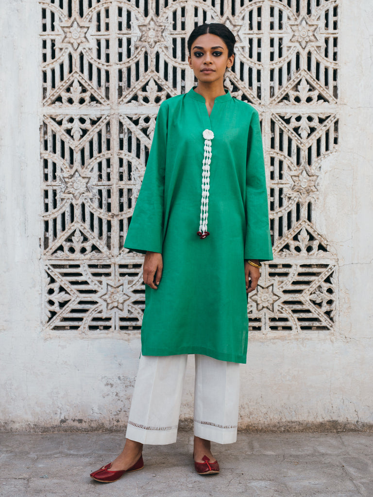 Madni Green Kurta