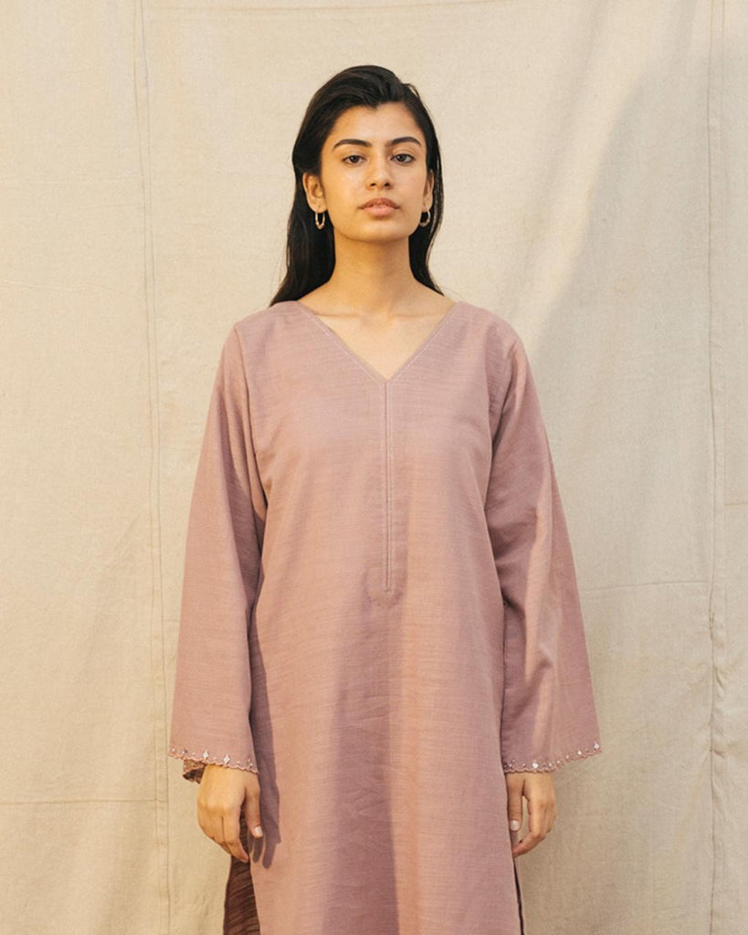 Lilac kurta Shalwar