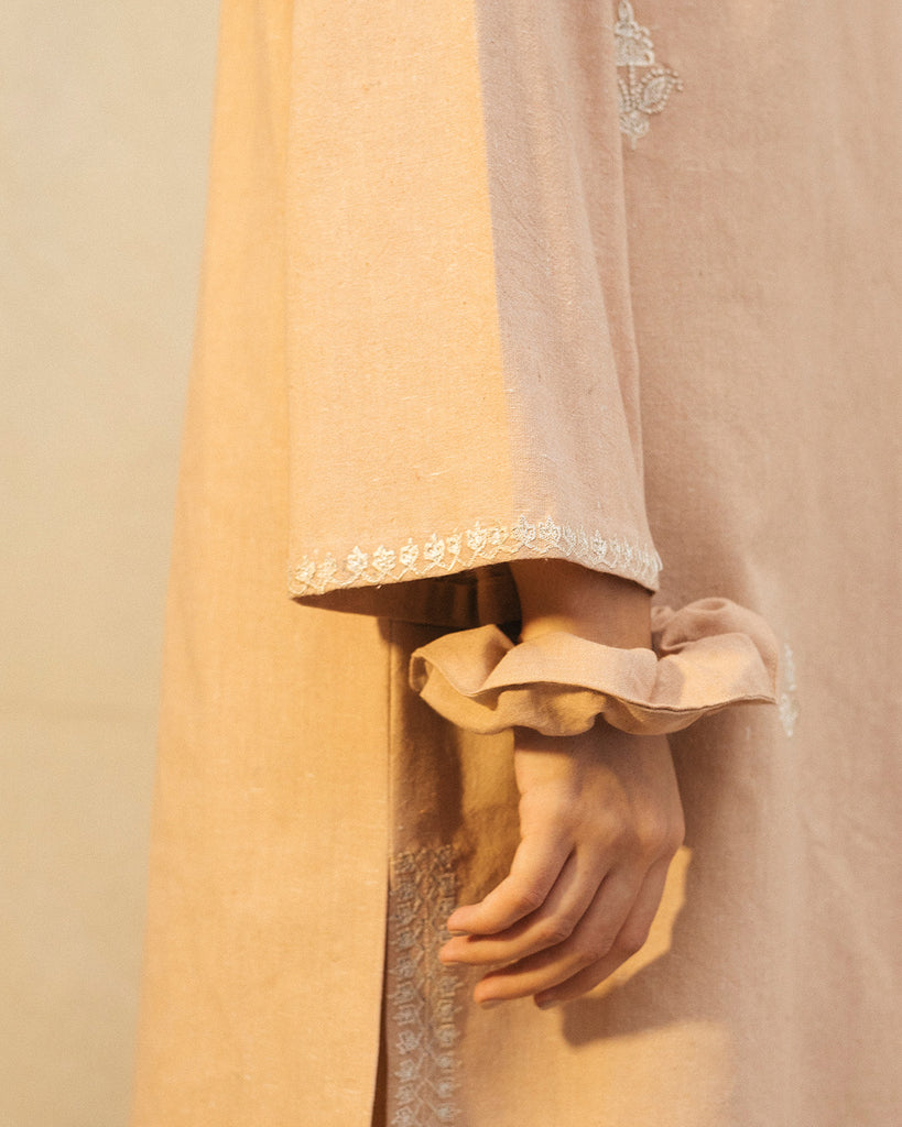 Nude Pink Kurta Shalwar